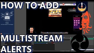 How to add multistream alerts using streamelements obs with restream [upl. by Ddal]