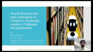 AI and AIdriven chatbots implications in libraries in developing countries [upl. by Reivaxe]