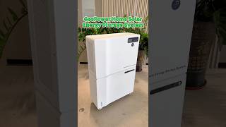 GeePower stacked home solar energy storage system10KW inverter 15KWh lithium batteryenergystorage [upl. by Aitsirk]