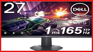 Dell G2722HS IPS 27 Inch 165Hz Gaming Monitor  FHD Full HD 1920 x 1080p LED LCD Display AMD [upl. by Eelyahs]