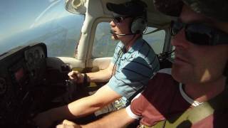 Spin Training in Parry Sound Northern Ontario in a Cessna 172 [upl. by Callie]