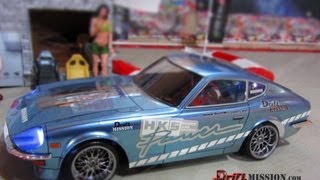 Nissan 280Z RC Drift Countersteer Tamiya 415MS  DriftMissioncom [upl. by Sudhir]