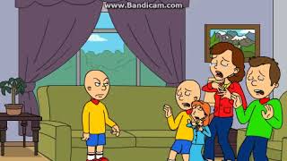 Caillou turns his family into an army of CaillousGrounded [upl. by Ahseret265]