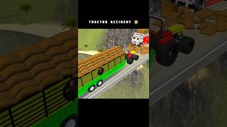 John Deere and trolly in pull accident Indian vehicles simulator 3d HTMAALEshorts ytshorts [upl. by Erodisi]