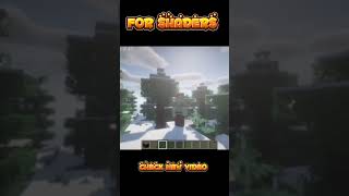 How To use Shaders In pojav 121 shorts minecraft gamerfleet [upl. by Pippy]