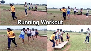 Running workout  running motivation  home workout  fitness workout policepolicebharti [upl. by Vassily]