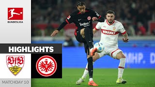 Marmoush Hits Another Freekick  Stuttgart  Eintracht Frankfurt 23  Highlights  MD 10 [upl. by Mignon]