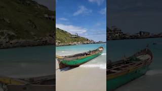 Canoa De Pesca Da PRAIA GRANDE EM ARRAIAL DO CABO RJ BRASIL 🇧🇷 shorts [upl. by Cobb]