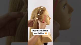 Easy hairstyles for girls viralvideo flyingbutterfly fashion hairstyle haircut youtubeshorts [upl. by Ardnasella]