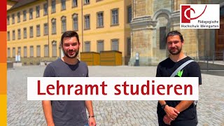 Lehramt studieren an der PH Weingarten [upl. by Sillaw768]