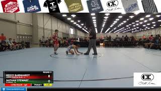 Mat 17 126 Reece Barnhardt North Dakota Blue Vs Nathan Stewart Florida [upl. by Calabrese]