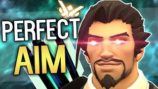 Everything you need to know to get the Perfect Aim with Hanzo  Overwatch TutorialGuide [upl. by Zerline604]