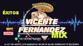 🔥Vicente Fernández 👑 MiX Edición 2025 ✘ Intro Oficial Dj David Music  Éxitos Populares 🎶 [upl. by Doralynn]