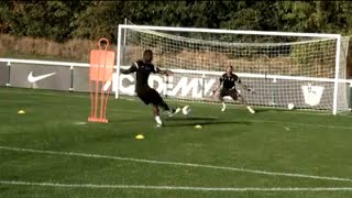 Soccer shooting exercise  The fourway finish drill  Nike Academy [upl. by Holton]