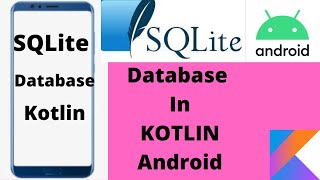 SQLite Database Kotlin Android  Insert Select Update Delete and display in RecyclerView part 1 [upl. by Lebam]