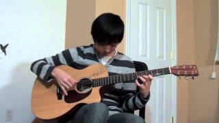 Sungmin Lee Kotaro Oshio  Splash  Acoustic Fingerstyle Guitar Cover [upl. by Alanah]