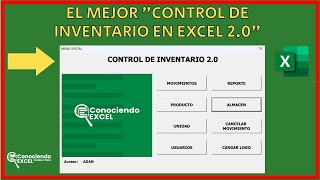 Cómo llevar el Control de Inventarios en EXCEL [upl. by Pamella]