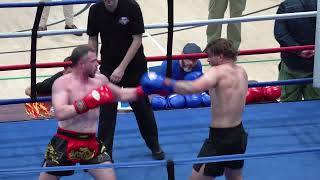 Fight 10  Sean Cartland Team Parks Muay Thai v Shaun Chapman Elite Korean Kickboxing [upl. by Brenton]