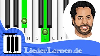 Adel Tawil  Weinen  Klavier lernen  Musiknoten  Akkorde [upl. by Bannasch]