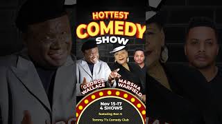 Comedian George Wallace Marshall Warfield and Ron G will be at Tommy Ts Comedy Club in Oakland [upl. by Staffan]