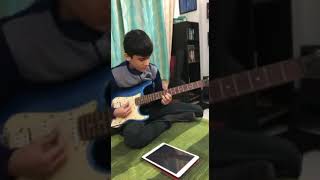 Aryaman Kaushik on Guitar  Day Tripper a Grade 4 Trinity number [upl. by Hennie933]