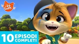 44 Gatti  10 Episodi Completi 🐈🐾  Miciovigliosa Compilation  Serie 1 [upl. by Yentirb]