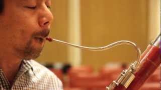 Warming up the bassoon with Danny Matsukawa of the Philadelphia Orchestra [upl. by Yojal]