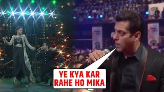 IIFA\flmfare award full Show Sonakshi amp Mika Singh ne ak sath Salman Khan ke liye gaya Gana Umang [upl. by Ailedamla960]