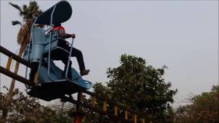 Mono Rail Cycle at Science City Kolkata India [upl. by Nnylidnarb]