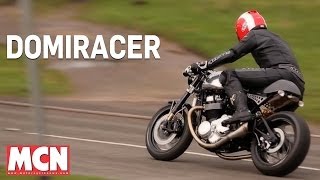 WORLD EXCLUSIVE Norton Domiracer Ridden  Road Test  Motorcyclenewscom [upl. by Atsedom718]