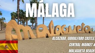 Exploring the BEST things to do in MALAGA Costa del Sol 2024 [upl. by Zetrok]