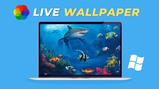 How to Set Live Wallpaper in Windows 1011 PC [upl. by Cordle]