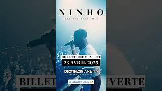 Ninho en concert le 23 avril 2025 jefe Airlines tour ninho decathlon arena musiquelives [upl. by Telford]