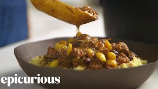 Take a Trip to Morocco with Lamb Tagine  Epicurious [upl. by Allit940]