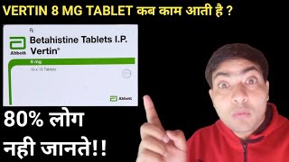 vertin 8 mg tablet use in hindi [upl. by Noicnecsa734]