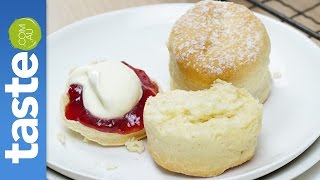 How To Make Basic Scones  tastecomau [upl. by Johiah530]