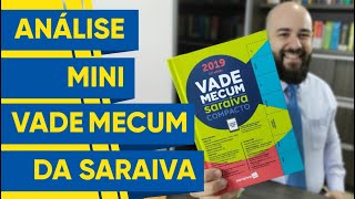 Análise Vade Mecum Analisamos o Mini Vade Mecum da SARAIVA [upl. by Dett]