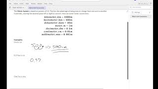 Metric Lengths Conversions [upl. by Yebloc]