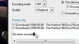 Convert flac and shn files to mp3 or wav [upl. by Yntirb]