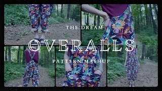 Pattern mash up of vintage overalls and the barry pant [upl. by Aynosal]