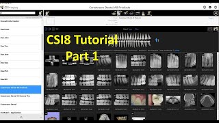 Carestream Imaging Version 8 Tutorial  Part 1 [upl. by Ahsinnod]