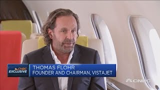 Vistajet founder Lot of business opportunities ahead of us  Capital Connection [upl. by Aicekat]