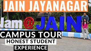 Jain University Jayanagar  Campus Tour amp Honest Student Experience  Kavach Khanna [upl. by Stacy]