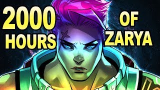 What 2000 Hours of Zarya Looks Like  Overwatch [upl. by Brandwein]