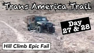 Trans America Trail  Day 27amp28  Solo Overlanding Adventure in my Jeep Wrangler TJ [upl. by Allecram]