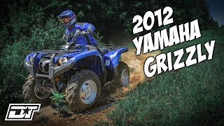 2012 Yamaha Grizzly 700 EPS Review [upl. by Swetlana367]