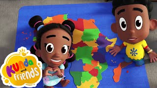 Africa Song  Kids Cartoons  Nursery Rhymes  Songs For Kids  Afrobeats Kids  Kunda amp Friends [upl. by Rosabelle]