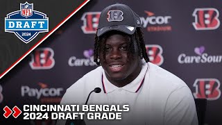 Cincinnati Bengals 2024 Draft Grade  PFF [upl. by Htebasile]