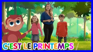 Cest le printemps  Les Amis de Boubi Comptines pour enfants [upl. by Rothenberg781]