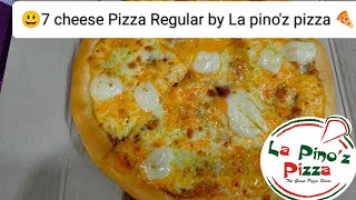 Cheezy7 Pizza Regular by La pinoz pizza [upl. by Aivilys534]